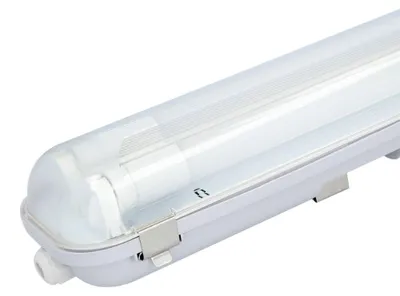 Produktbild von hoftronic LED Feuchtraumleuchte 150cm T8 G13 48W 5280lm 3000K IP65