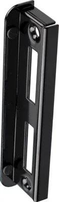 Produktbild von Schließblech Schließwinkel Winkelschließblech für Tor 200 x 41 x 2 mm Schwarz