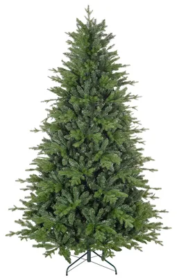 Immagine prodotto di Albero di Natale 210 cm 2445 Rami Design a Carniera con Base in Metallo Verde