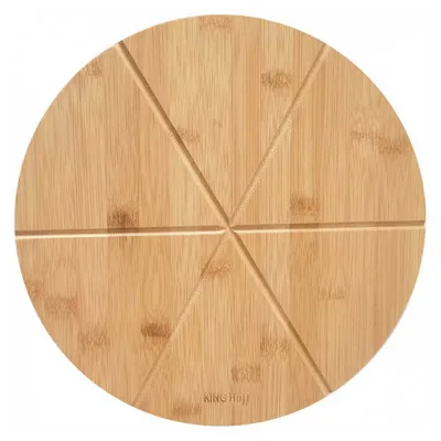 Immagine prodotto di Kinghoff vassoio per pizza in legno 35cm 12675
