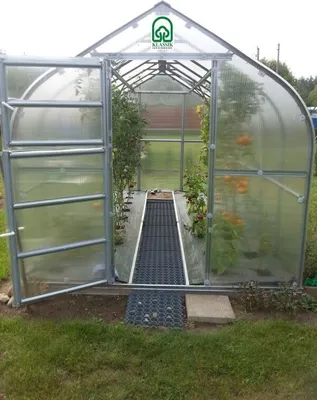 Produktbild von Gewächshaus 09 HKP 6 mm, Grundfläche 20 m²- Abmessungen: 800 x 250 cm (L x B)