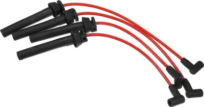 Produktbild von Zündkerzen-Spulen-Kabel Zündspulen-Harnisch 7mm passend für MINI Cooper R50 R52 R53 Nr. 12127513032/12127513033/12127513034 - Packung mit 4