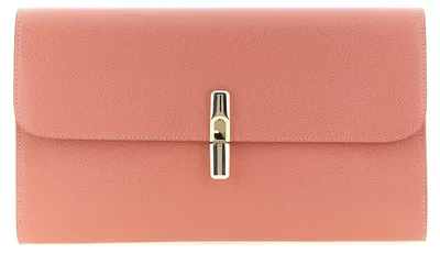 Produktbild von Furla Iride Pochette rosé Rosewood genarbt Arch gold