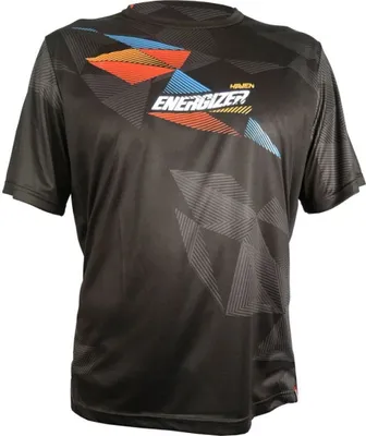 Produktbild von HAVEN Kurzarm Fahrradtrikot - ENERGIZER CRAZY SHORT - Schwarz/Rot/Blau S