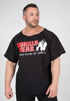 Produktbild von Gorilla Wear Classic Workout Top Schwarz XXL/XXXL