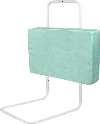 Produktbild von XMTECH Bettschutzgitter Bettgitter zum Vertikalen Heben Höhenverstellbar Rausfallschutz Kinderbettgitter für Kinder 50cm Grün