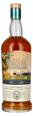 Produktbild von Murray McDavid PARTNERSHIP SERIES 8 Years Old GLEN MORAY PX Sherry Cask 2017 55,3% Vol. 0,7l