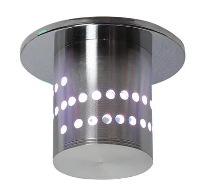 Obrázok produktu pre Stropné podhľadové LED svietidlo BURIEN - 3W, RGB, okrúhle, hliník