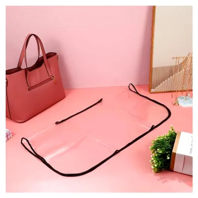 Produktbild von Transparente Regenschutzhülle für Handtaschen 70x70cm aus PVC