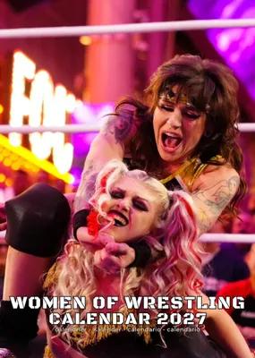 Obrázok produktu pre Kalendár "Ženy vo wrestlingu" na rok 2027, formát A3