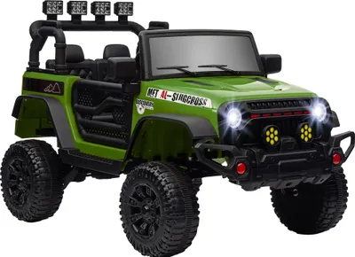 Produktbild von Elektroauto, Dual 12V Motor, SUV-Design, drei einstellbare Geschwindigkeiten, Grün