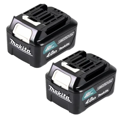 Image de Makita Power Set Li 12V avec 2x BL1041B batterie 4,0Ah ( 2x 197406-2 ) - successeur de BL1040B