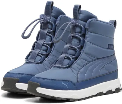 Image de Bottes PUMA EVOLVE BOOT JR, modèle 392644-02, couleur bleu. Taille : EU 36 (UK 3,5)