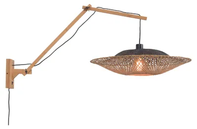 Produktbild von GOOD&MOJO Wandlampe Kalimantan Bambus L Natur