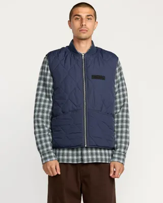 Produktbild von Volcom Donsonic Weste Marineblau Größe L
