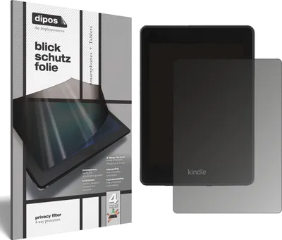 Produktbild von Blickschutzfolie für Amazon Kindle Paperwhite (2021) matt Schutzfolie Folie Display Schutz dipos