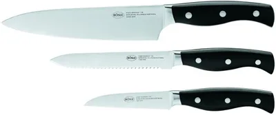 Produktbild von RÖSLE "RÖSLE BBQ Barbecue Messerset 3-tlg.25166 dauerhafte Schärfe"