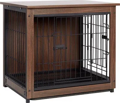 Immagine prodotto di Cuccia per cani - Tana per cani - Panchina - Marrone/Nero - Per cani di piccola taglia - Metallo - M