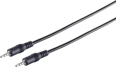 Produktbild von S/CONN maximum connectivity Klinken-Kabel-2 Klinkenstecker 2,5mm STEREO, 1,5m (30801)