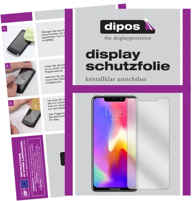 Produktbild von 2x Schutzfolie für Motorola P30 klar Displayschutzfolie Folie Display Schutz
