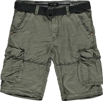 Produktbild von Cars Herren Cargo-Shorts Durras, normale Passform, Baumwolle, Anthrazit