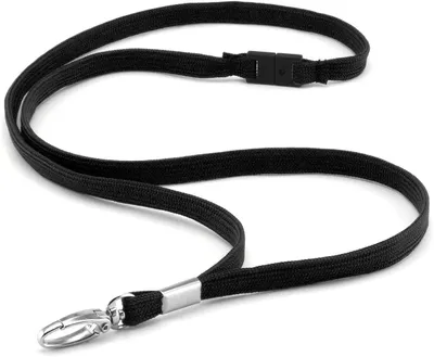 Zdjęcie produktu dla Smycz z Zapięciem Bezpieczeństwa - Effen - Metalowy Klips - Poliester Terylenowy - 46 cm