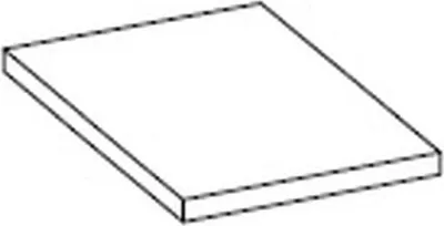 Produktbild von KBS Schneidbrett aus Kunststoff 400 mm für Neutralelemente geeignet