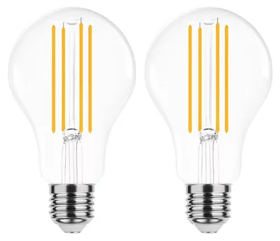 Produktbild von Modee E27 LED Filamentlampe A70 17W 2452lm 2700K Warmweiß 2 Stück