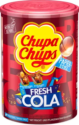 Obrázek produktu pro Chupa Chups lízátka s kolou a kolou s citronovou příchutí 1200g