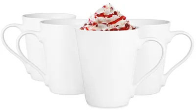 Produktbild von Set aus 4 Keramischen Kaffeetassen 300ml Spülmaschinenfest