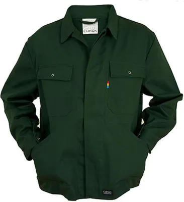 Produktbild von Carson Classic Workwear KTH728 | Herren Classic Blouson Work Jacket bis 60 Grad waschbar - Farbe: Moosgreen - Größe: 44