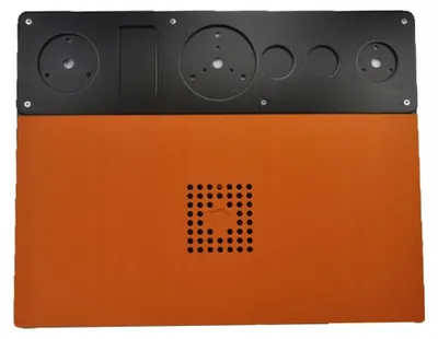 Image de Rosfix Plaque de Base 430×336 mm – Plateforme en Aluminium Antistatique avec Tapis en Silicone, Résistante à la Chaleur jusqu'à 500 °C