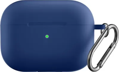 Produktbild von Hülle für Apple AirPods Pro 2 Silikon Case Cover Bumper Schutzhülle Dunkelblau