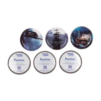 Produktbild von School Mood 6er Patchy-Set Pirat