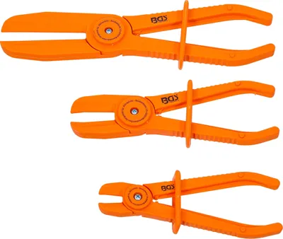 Productafbeelding van BGS 1815 set slangklemmen tangen, 155-255 mm, 3-delig.