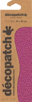 Produktbild von Décopatch 6x Blisterpackung 3 Bogen Papier 30x40cm gleichen Design Nr. 710 C710O