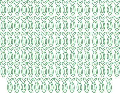 Imagen del producto de Juego de 100 sujetapapeles con forma decorativa, ligeros, con un diseño atractivo, ideales para sujetar documentos en la oficina o en la escuela
