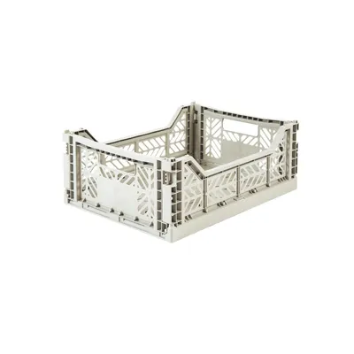 Produktbild von Aykasa Faltbox Klappbox LIGHT GREY hellgrau midi