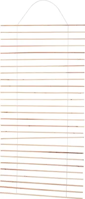 Obrázek produktu pro Relaxdays – nástěnná mřížka pro popínavé rostliny, 200 × 100 cm, opora pro popínavé rostliny do zahrady a na balkon, mřížka jako zástěna, dřevo, přírodní