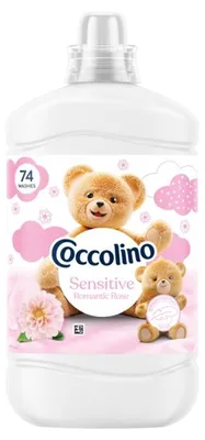 Produktbild von Coccolino Sensitive Romantic Rose Weichspüler Konzentrat 1702ml 74 Waschgänge