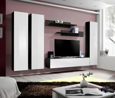 Produktbild von Modern Wohnwand Wohnzimmermöbel Komplette Wandschrank TV-Ständer Luxus Möbel