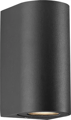 Produktbild von Nordlux Canto Maxi 2 Wandleuchte GU10 Schwarz Außenleuchte 49721203