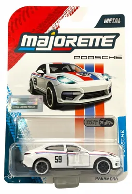 Produktbild von Majorette Porsche Panamera Weiß Metallmodell Auto 1:64