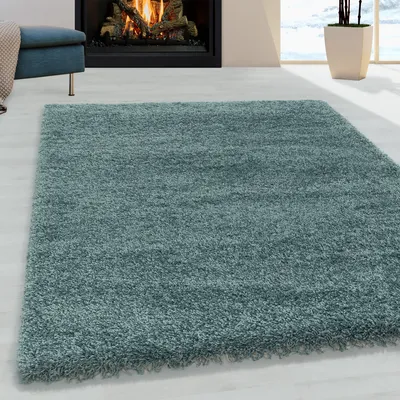 Produktbild von Ayyildiz Hali SYDNEY1602303000AQUA, Teppich, Polypropylen (PP), Aqua-Farbe, Rechteck, 1600 mm, 2300 mm