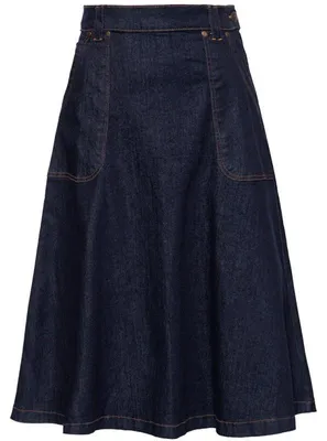 Produktbild von Queen Kerosin Denim Tellerrock - Swing Time XXL
