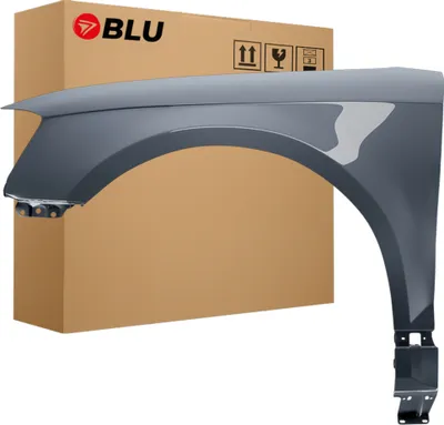 Zdjęcie produktu dla BLU Błotnik pasujący do Audi A3 8P II-generacja LIFT LX7Z Lewy Szary DelphinGrau | 2008-2012 | Przedni Przód | Lakierowany | Gotowy do montażu  | Stal