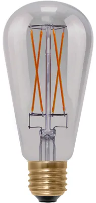 Produktbild von SEGULA LED Rustika Long Style smokey grau E27 5W 1900K dimm