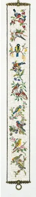 Produktbild von Eva Rosenstand Kreuzstich Set "Klingelzug Vögel", Zählmuster, 14x115cm