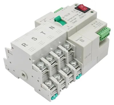 Produktbild von Automatischer Transfer-Schalter - 4-polig 100A - Dual Power ATS - 220V - Netzumschalter