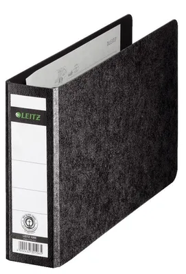 Obrázok produktu pre Leitz 10660000, A5, Lepenka, Čierna, 350 listy, 80 g/m², 5,5 cm